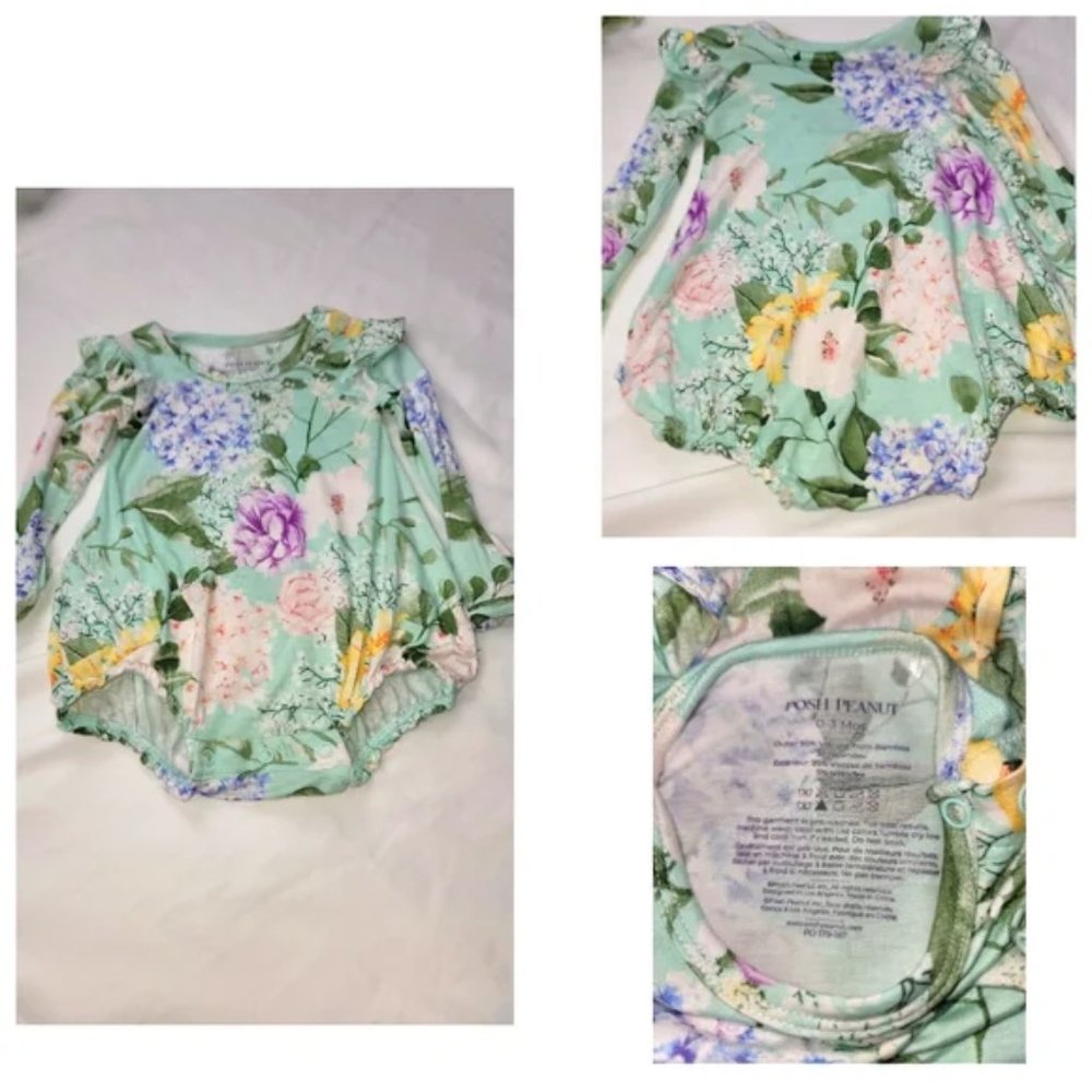 POSH PEANUT BUNDLE OF 4 ONE PIECE OUTFITS - Picture 3 of 5